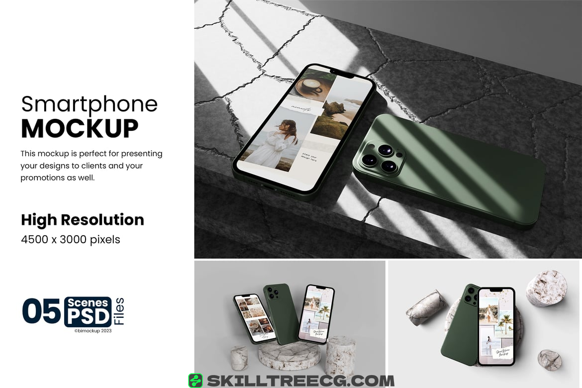 Smartphone Mockup（105002）-技能树